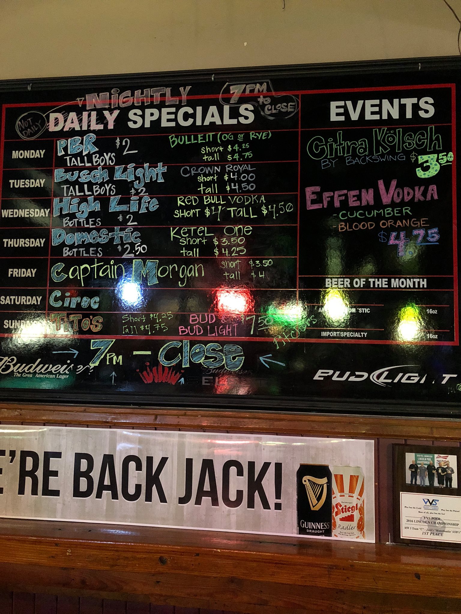 The Biggest List of Happy Hours in Lincoln, NE Light Passing Through